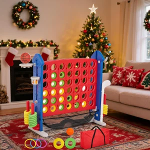 Giant 4-in-a-Row Floor Game Set