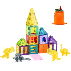 56PCS Magnetic Tiles Magnet Building Blocks